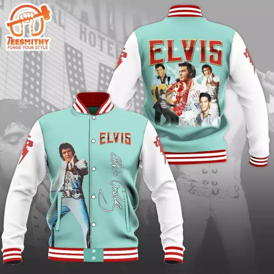 Discover Elvis Presley Music Rock Baseball Jacket