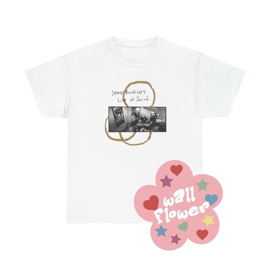 Discover Jeff Buckley Live at Sin- Shirt | Jeff Buckley Merch