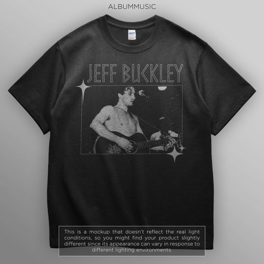Discover Jeff Buckley Music Shirt, Grace Album Vintage 90s Y2K