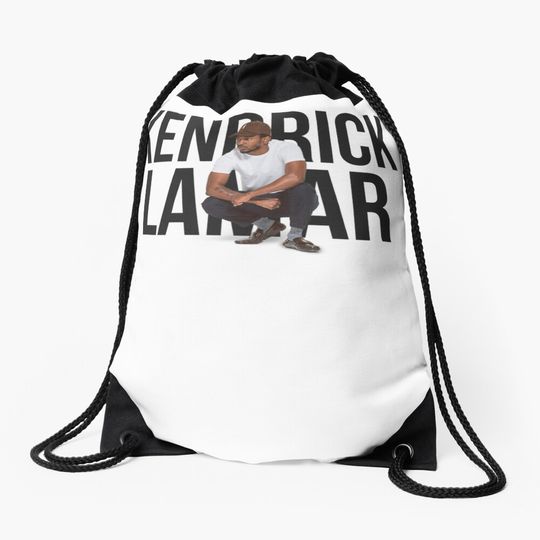 Discover Kendrick Lamar Drawstring Bag