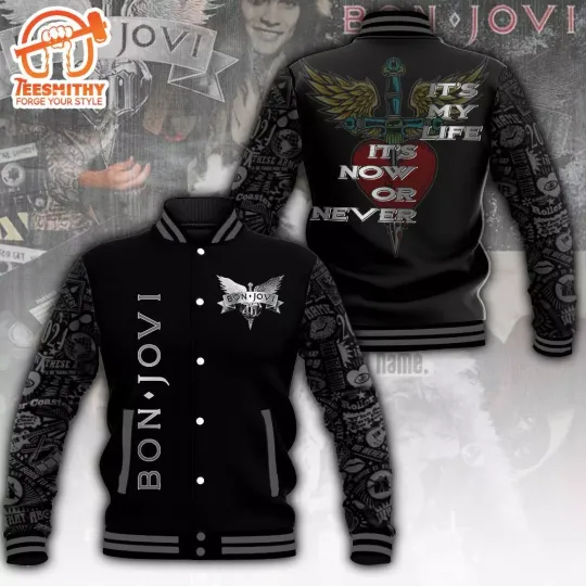 Discover Bon Jovi Baseball Jacket