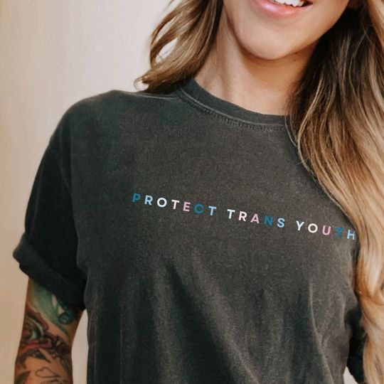 Discover PROTECT TRANS YOUTH T-Shirt, Protect Trans Kids, Protect Queer