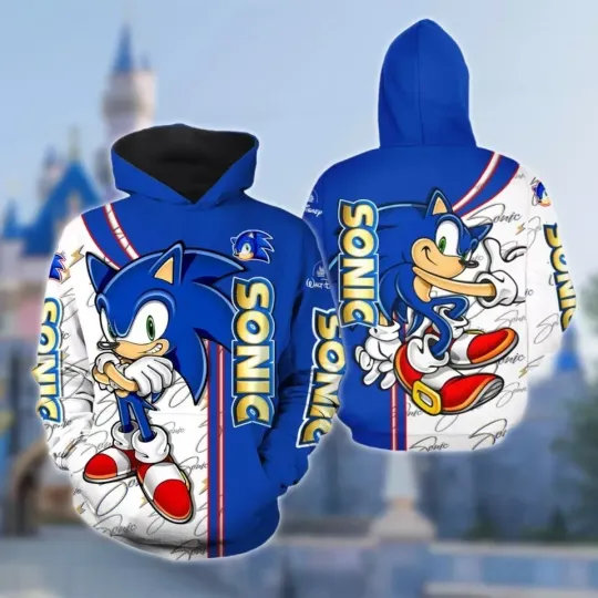 Discover Hoodie 3D For Fan/Speedy Hedgehog-3D Hoodie For Fan