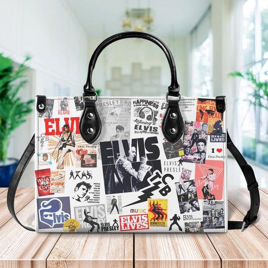 Discover Elvis Presley Leather Handbag, Elvis Presley Women Handbag,  Handbag, Bag For Her
