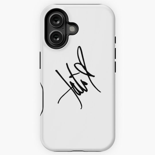 Discover Tate McRae Autograph iPhone Case