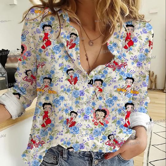 Discover Betty Boop Women's Blouse, Betty Boop Gift
