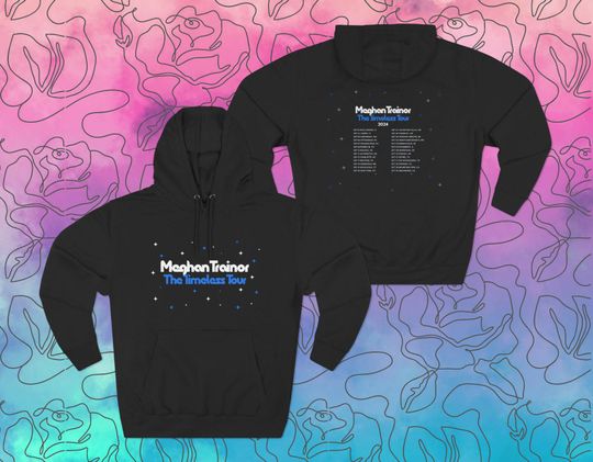 Discover Meghan Trainor The Timeless Tour Hoodie 2024 - Fan Inspired Megan Trainor The Timeless Tour Hoodie