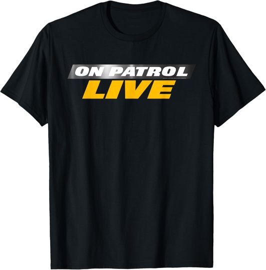 Discover On Patrol Live Logo T-Shirt