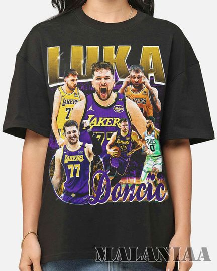 Discover Luka Doncic LA Basketball Shirt, Gift for Basketball fan