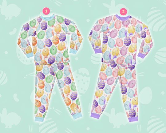 Discover Easter Egg Pajamas Set, Mommy And Me