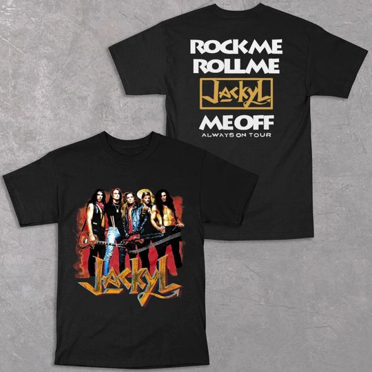 Discover Vintage Style 90's Jackyl Rock Me Roll Me Jackyl Me Off Graphic Tour Unisex Tshirt