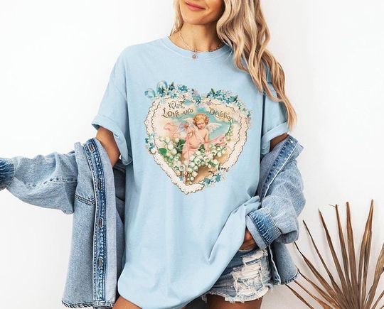 Discover Love and Devotion Tee,Vintage Angels Tee