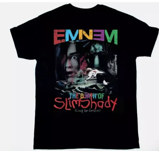 Discover Eminem The Death Of Slim Shady Gift  T-shirt