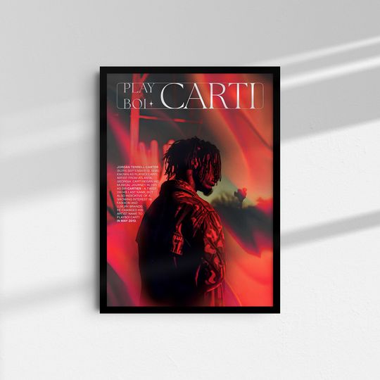 Discover Playboi Carti Poster - Playboi Carti Wall Art - Playboi Carti Poster