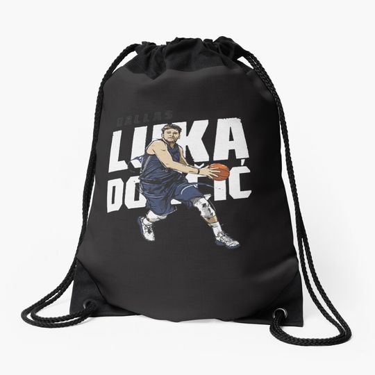 Discover Luka Doncic basketball Drawstring Bag
