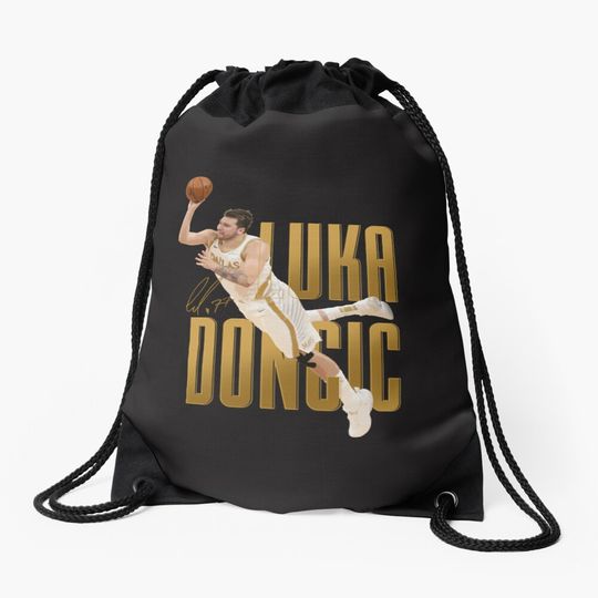 Discover Luka Doncic basketball Drawstring Bag