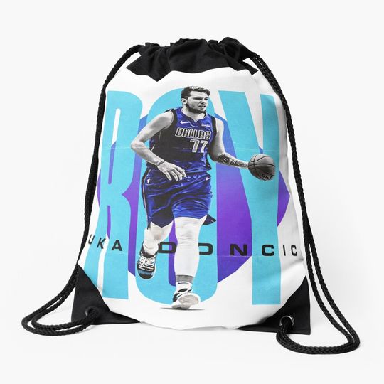 Discover Luka Doncic Art Drawstring Bag