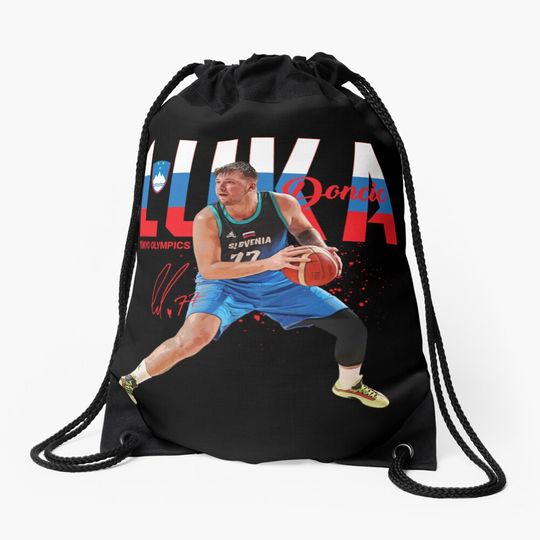 Discover Luka Doncic Drawstring Bag
