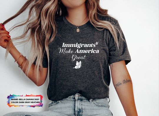 Discover Immigrants make america great shirt, america great shirt