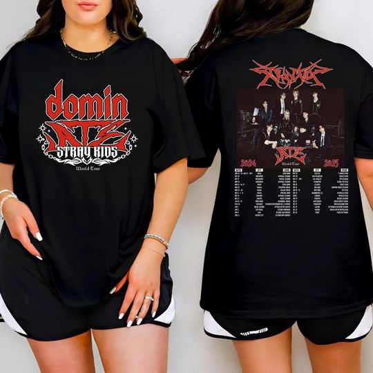 Discover Stray Kids DominATE World Tour T-Shirt, Stray Kids Shirt