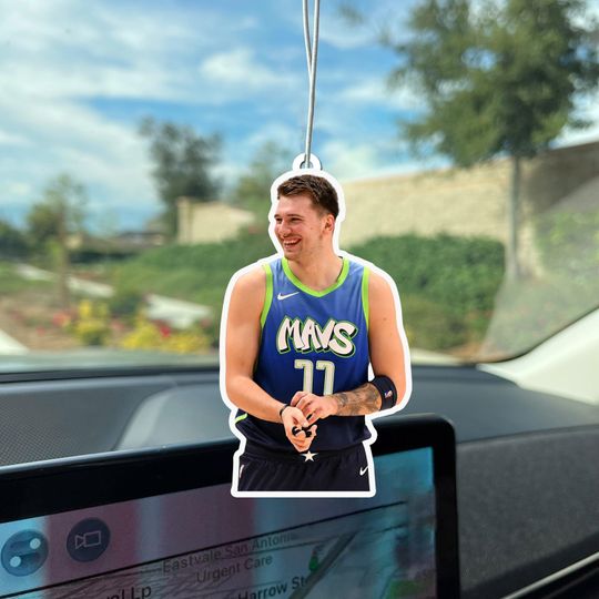 Discover Luka Doni Car Air Freshener, Perfect for Sports Lovers