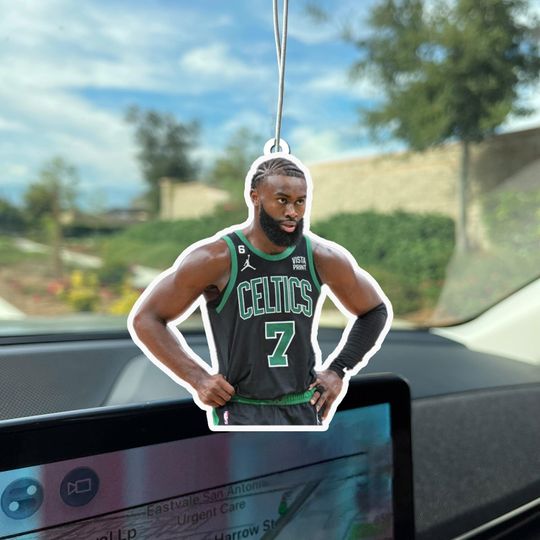 Discover Jaylen Brown Car Air Freshener, Gifts for Sports Lovers