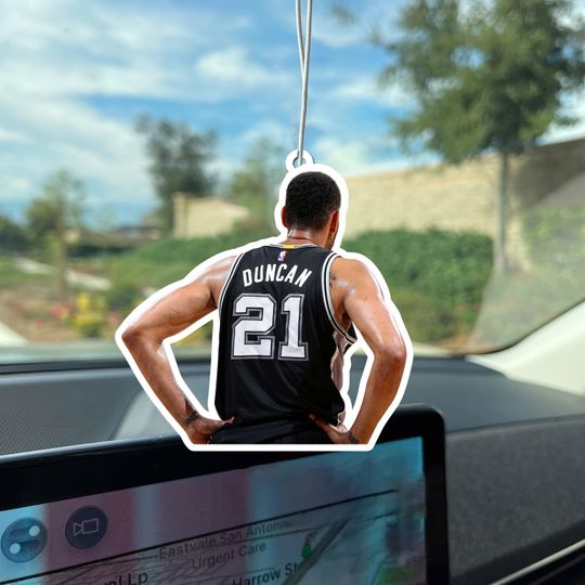 Discover Tim Duncan Car Air Freshener, Gifts for Sports Lovers