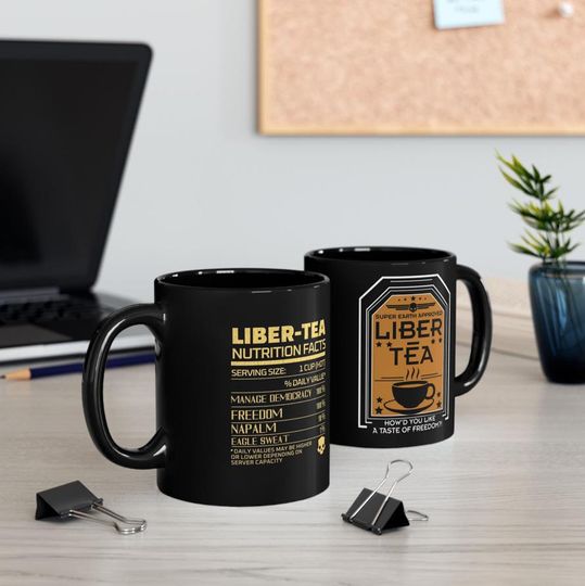 Discover Liber-Tea Helldivers 2 Mug