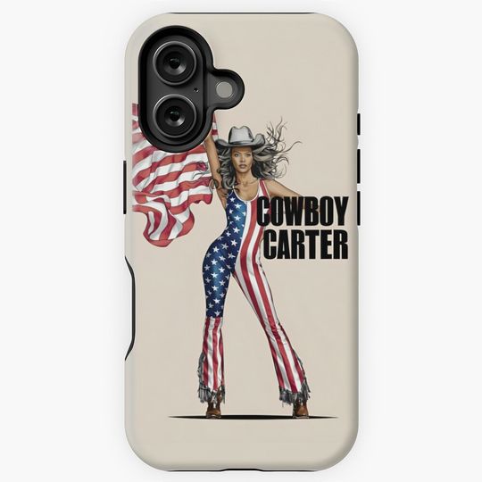 Discover Cowboy Carter - Beyonce Fanart 2 iPhone Case