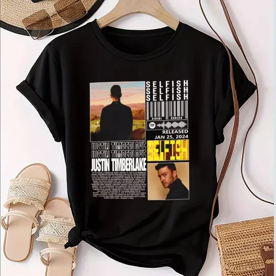 Discover The Forget Tomorrow Tee Justin Timberlake Tour Shirt
