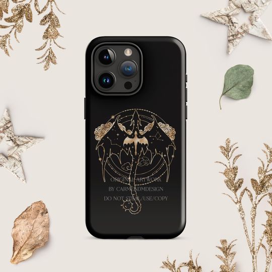 Discover Celestial Tairn and Andarna - Fourth Wing iPhone Case, Gifts for Book Lovers