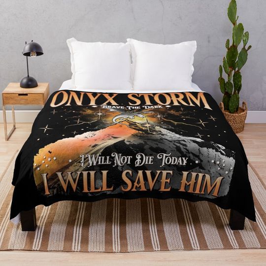 Discover Onyx Storm Throw Blanket