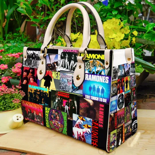 Discover Ramones Women Leather Hand Bag