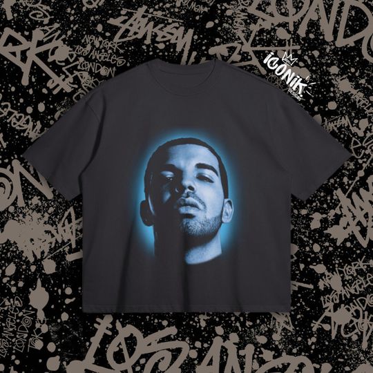 Discover Drake T-Shirt, Vintage Black Rap Tee, Oversized Graphic Print T-Shirt, women crop top Shirt