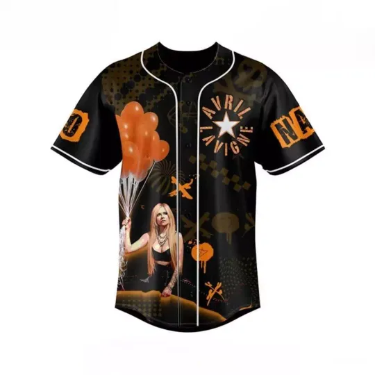 Discover Avril Lavigne Baseball Jersey  Personalized Avril Lavigne