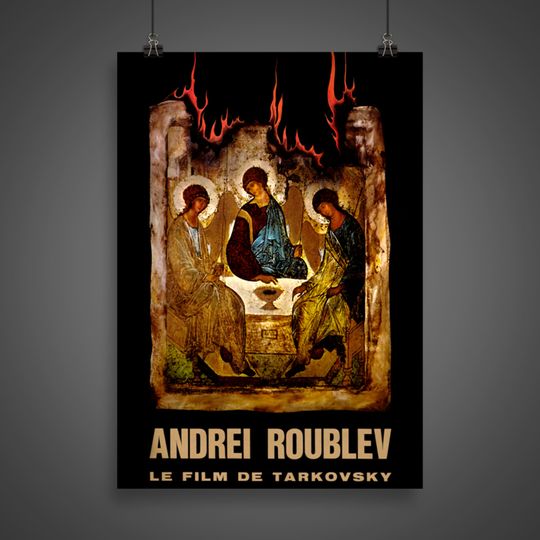 Discover Andrei Rublev (1966) - Vintage French Movie Poster