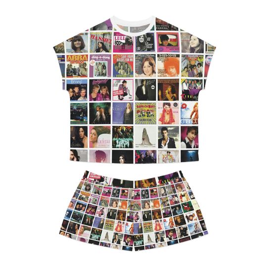 Discover Eurovision Winners Women's Short Pyjama Set