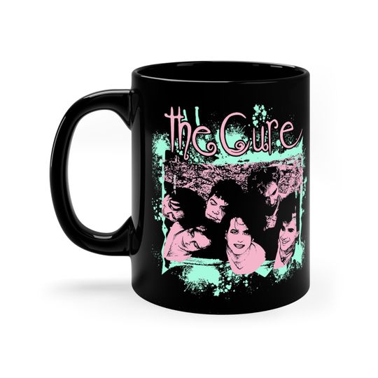 Discover The Cure Mug - Robert Smith Mug - Goth Mug - The Cure Coffee Cup