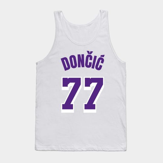 Discover Luka Doncic #77 - Luka Doncic - LA - Basketball Fan Gift - Tank Top TT