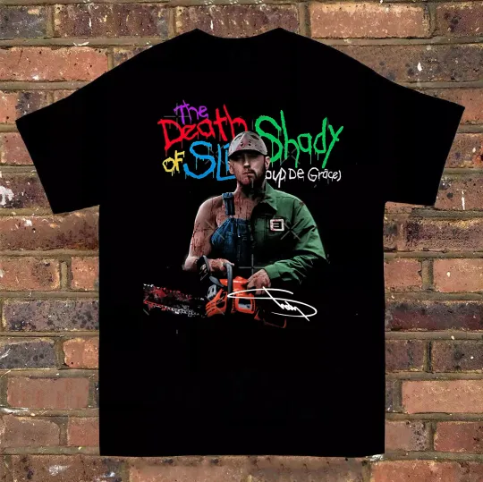 Discover Eminem The Death Of Slim Shady Tour Gift For Fan T-shirt