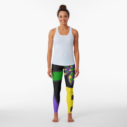 Discover I Love Mardi Gras Mardi Gras For Girls  Leggings
