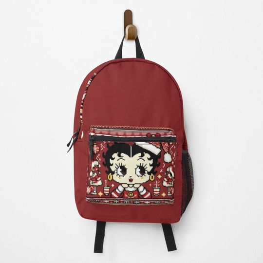 Discover Betty Boop Festive Sweater Vibes Backpack