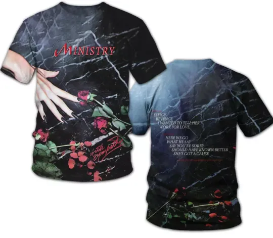 Discover Ministry With Sympathy Album Cover AOP 3D T-shirt