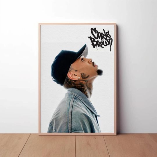 Discover Vertical Posters, Chris Brown, 11:11 Tour Fan Girl Gift