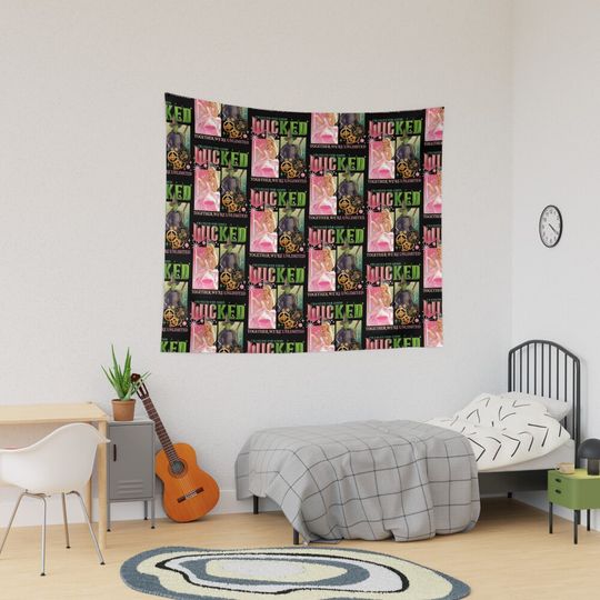 Discover Wicked Changed For Good Vintage Tapestry