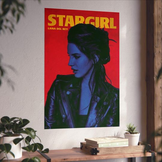 Discover Lana Del Rey Stargirl Album Cover Poster