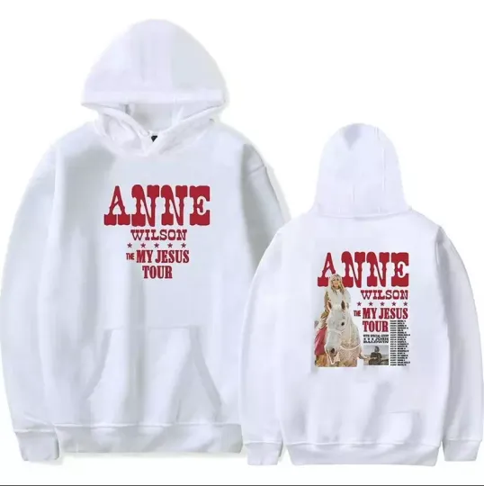Discover 2 sided hoodie, Vtg 2021 Anne Wilson The My Jesus Tour 2021 Hoodie, gift fans