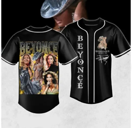 Discover Beyonce Vintage Baseball Jersey