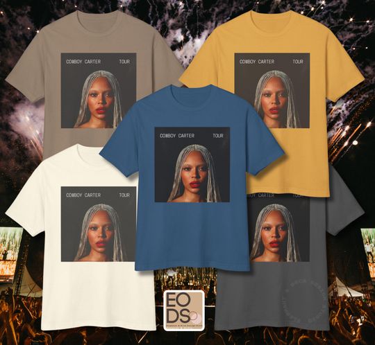 Discover BeyHive Cowboy Carter Tour Shirt 2025 Cowboy Carter Concert Tee Bey Hive Merch Country Music Fan Gift
