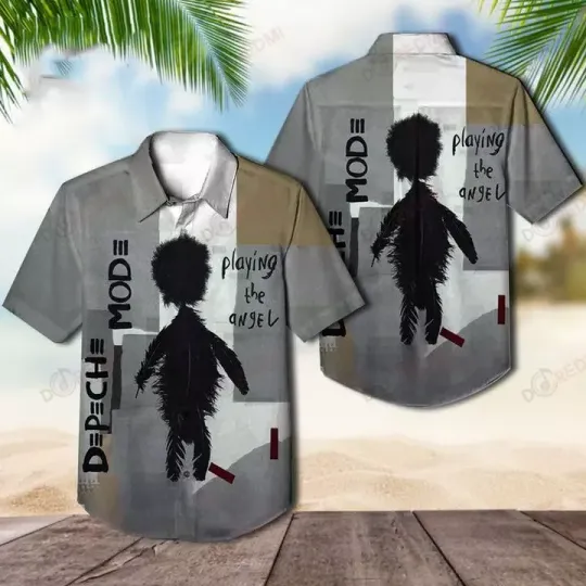Discover Depeche Mode Playing the Angel Album Hawaiian Shirt, Depeche Mode shirt